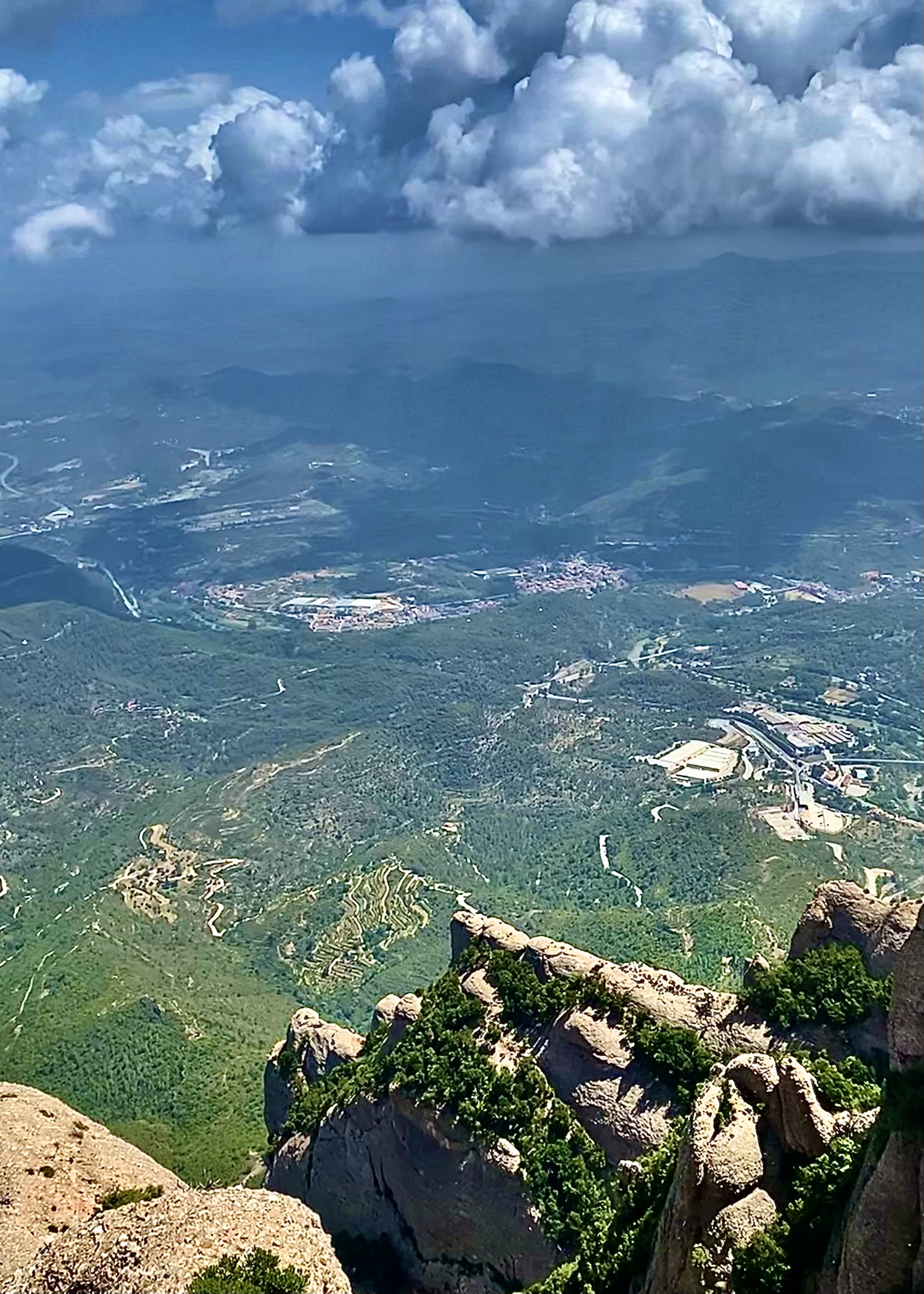 Montserrat; sant jeroni summit